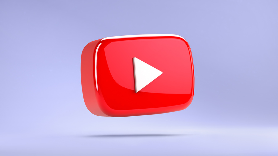 YouTube Play Button Floating 